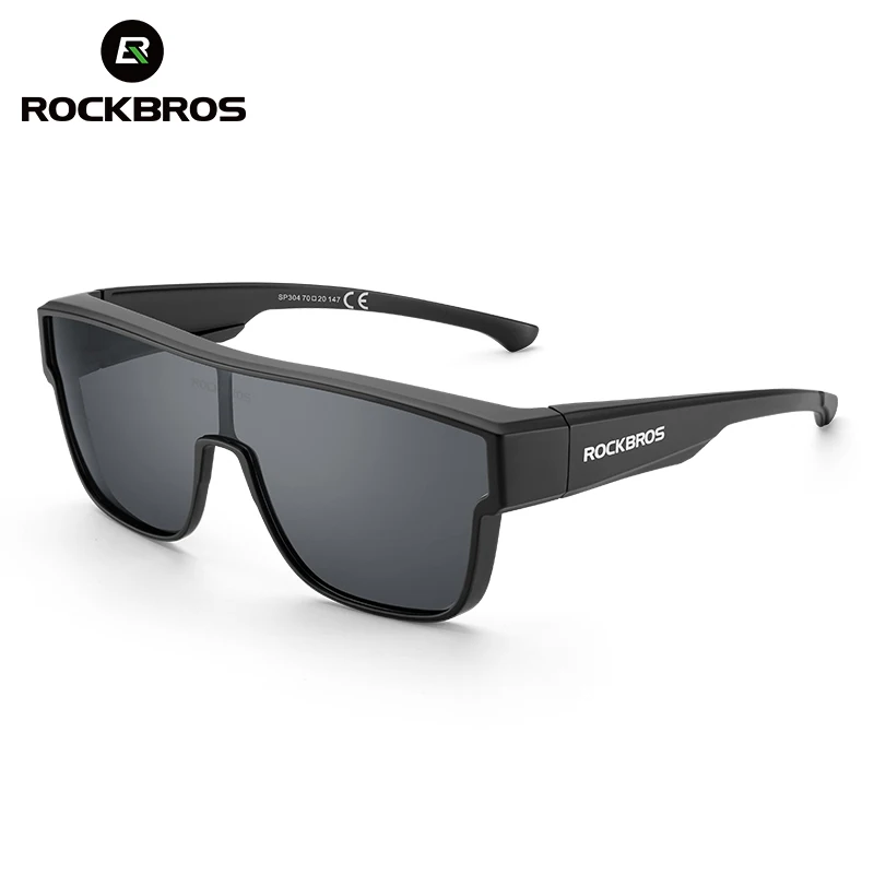 ROCKBROS Polarized Glasses UV400 Protection Wear Sunglasses Portable Men Women for Driving Fishing Hiking Cycling Goggles