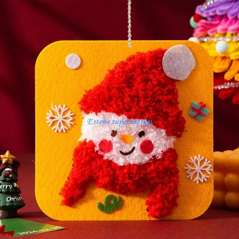 090B Holiday Theme Sewing Art Craft Activity Toy For Children Christmas Decoration