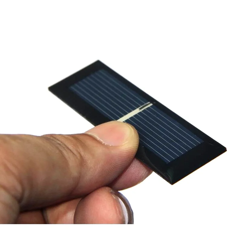 Mini 0.5V 250mA 10PCS/Lot Polycrystalline Solar Panel Module Solar Cell  DIY Toy Panel System Education Kits Small Solar Panels