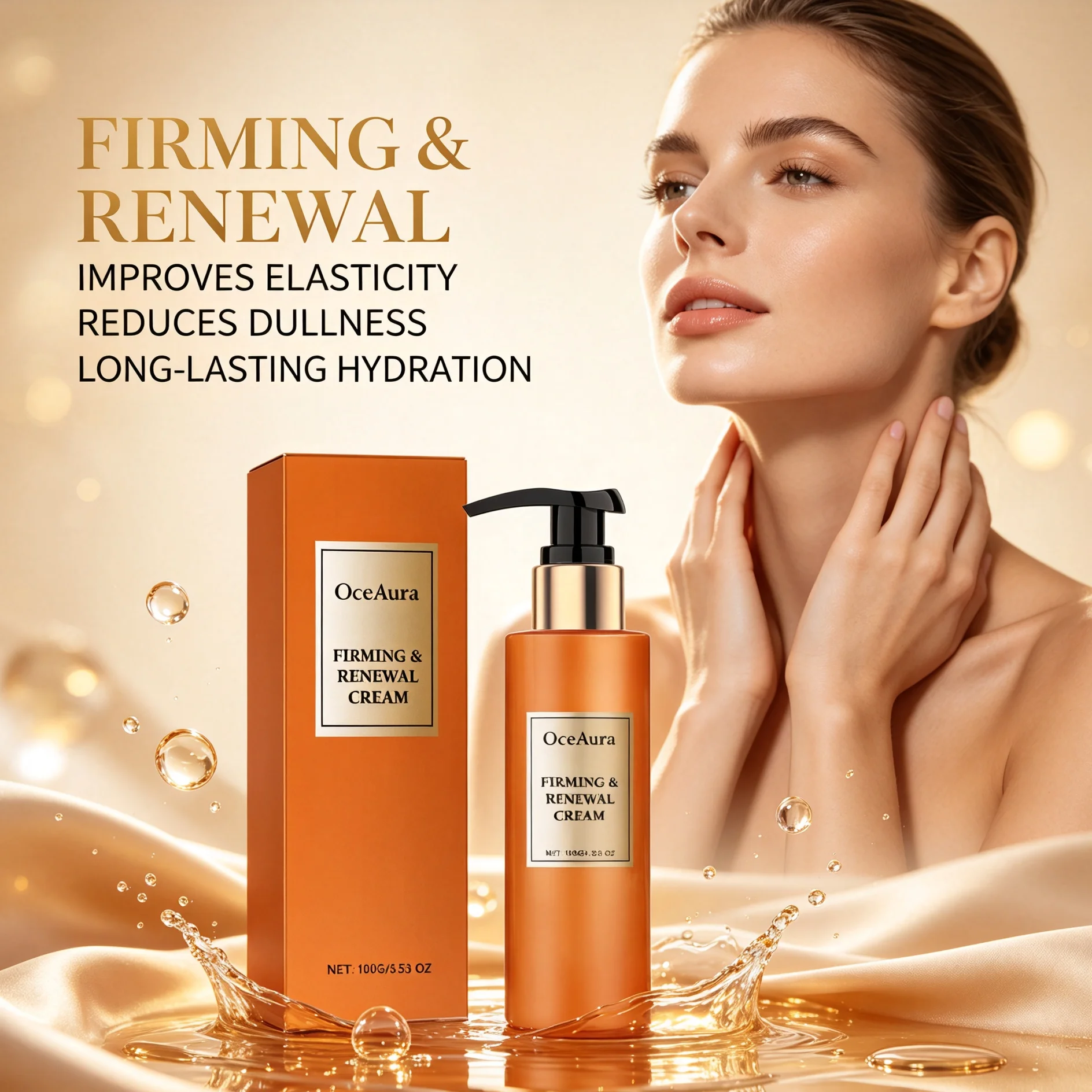 Firming Revitalizing Face Cream Anti Aging Lifting Moisturizer Fade Fine Lines Improve Sagging Skin Boost Elasticity Skin Care