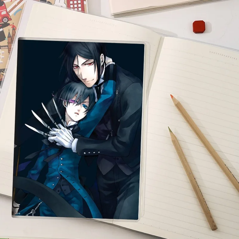 65PCS Sebastian Michaelis Charles Phantomhive Popular Animation Two-dimensional Peripheral Student Gifts Exquisite Notebook