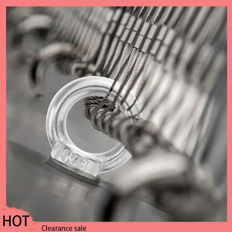 

A88Z Lifting Shoulder Eyebolts, Mechanical Eyebolt Hooks, M8X30 Shoulder Threaded Eyebolts For Indoor And Outdoor Use Durable ,5