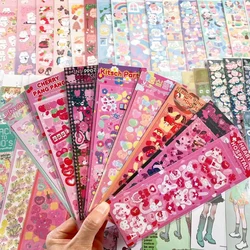 SKYSONIC BOBO Set completo adesivi diario spazzatura Decor Scrapbooking Lable Idol Kpop cartoline di cancelleria adesivo Kawaii fornisci