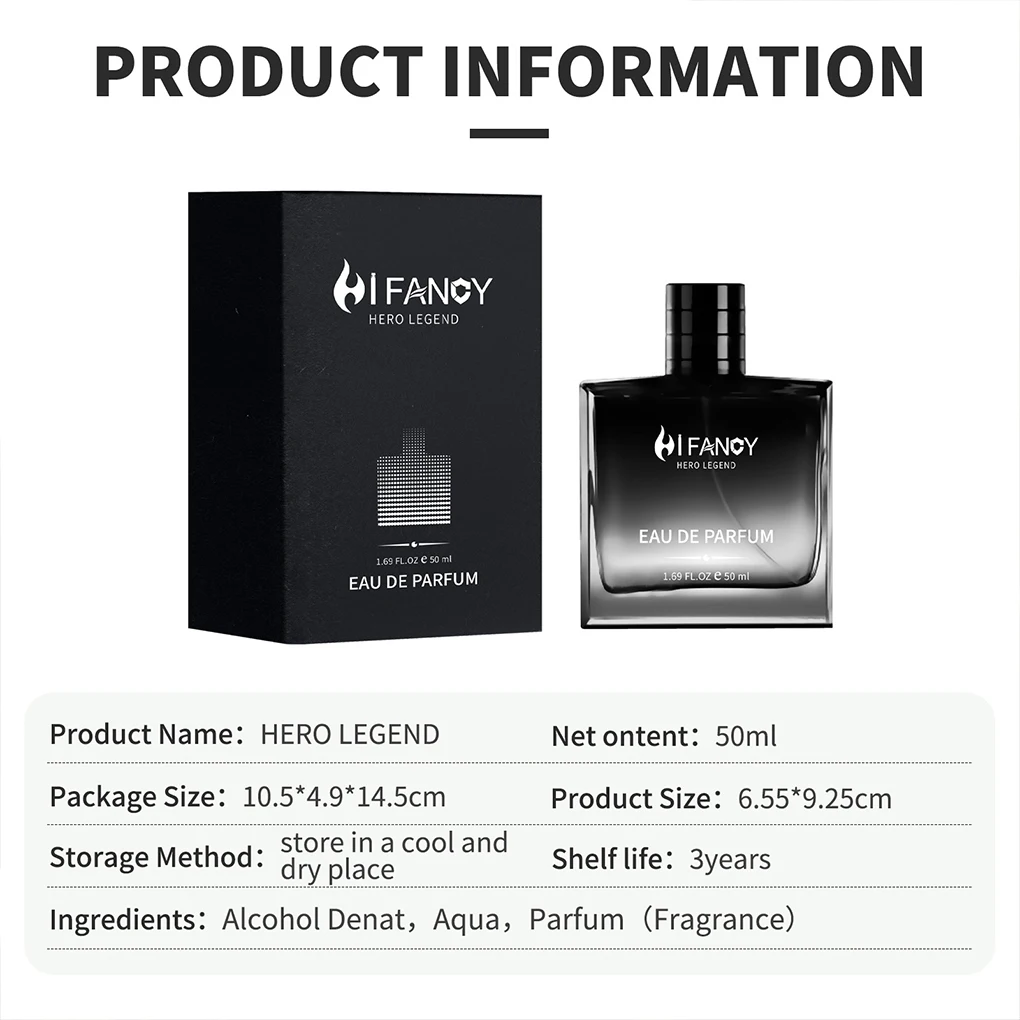 HiFANCY Unieke Sophistication Club Nuit Eau De Toilette 50ML Vloeistof Verfijnd en Vet 50ML Eau De High-end