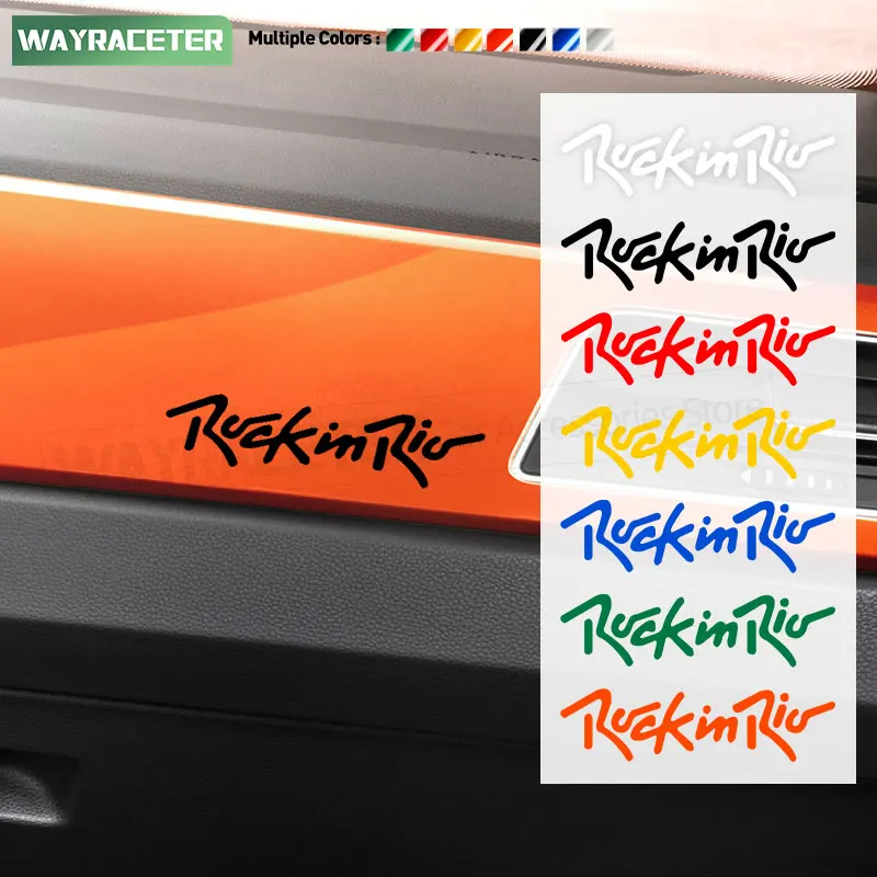 

Reflective Car Sticker Rock In Rio Graphic Vinyl Decal For Volkswagen Polo VW MK6 MK5 MK4 MK3 MK2 MK1 6R 9N GTI 2024 Accessories