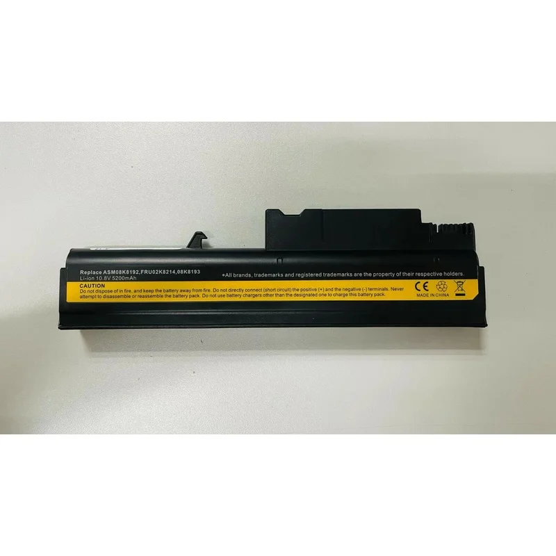 The battery is suitable for IBM ThinkPad R50 R51 R51e T41 R52 T40 T43P 08K8192 92P1069 92P1074