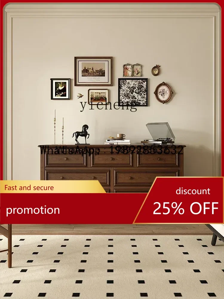 

YFY American country retro solid wood seven chest cabinet bedroom bedside cabinet storage cabinet