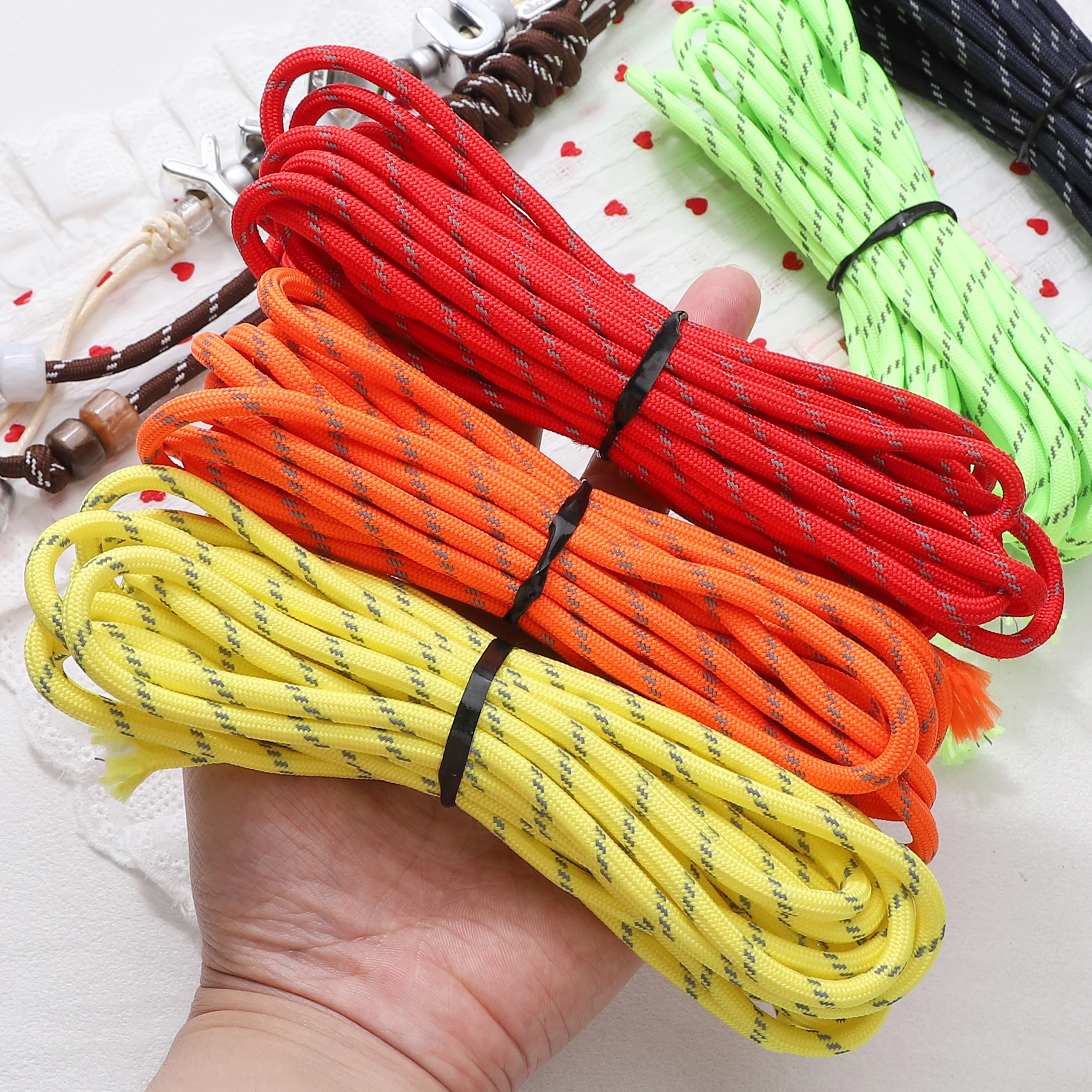 5Meters 5mm Polyester Reflecti - Textile And Sewing Supply ulasan dan harga