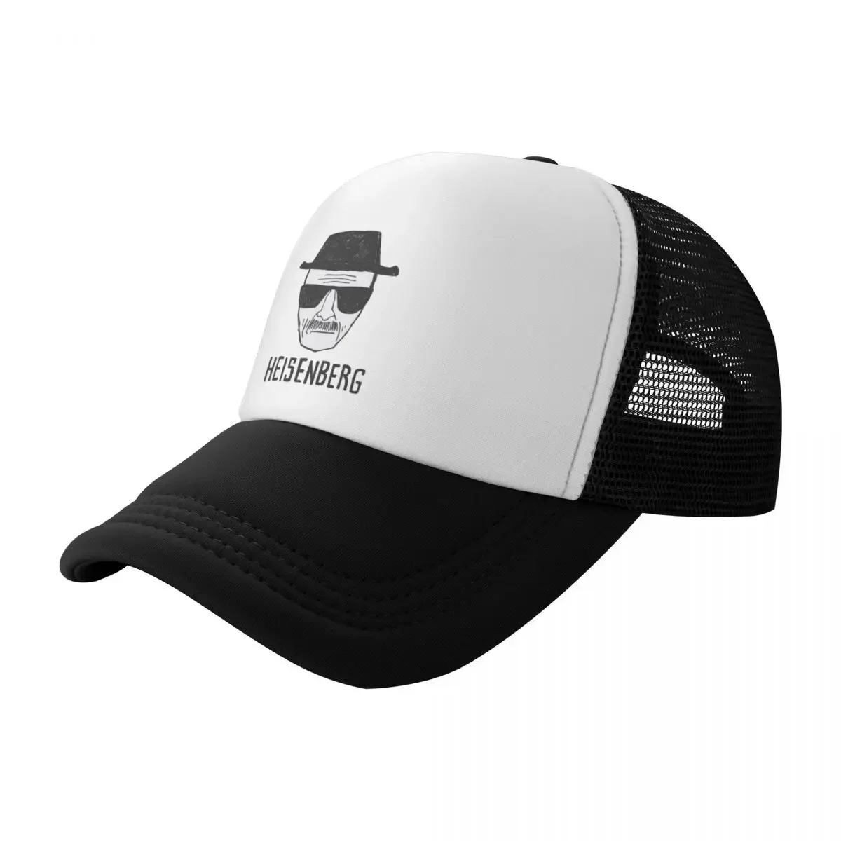 Breaking Bad / Heisenberg Drawing Baseball Cap Thermal Visor Hat Beach Hat Man Luxury Boy Women's