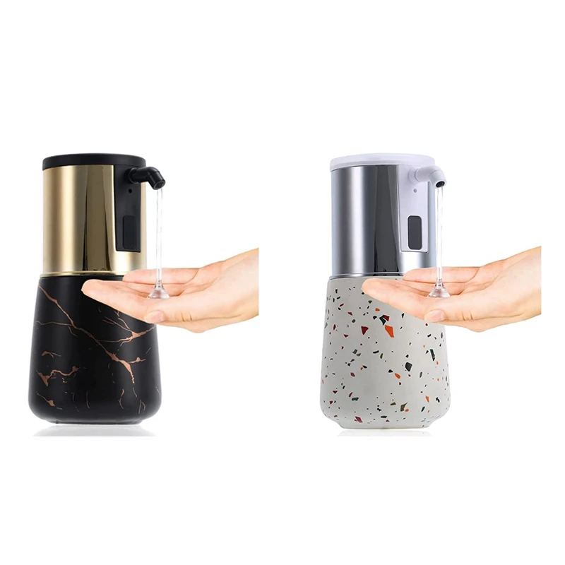 

Automatic Soap Dispenser Touchless, Ceramic Liquid Soap Dispense, Hands-Free Dish Soap Dispenser, IPX6 Waterproof