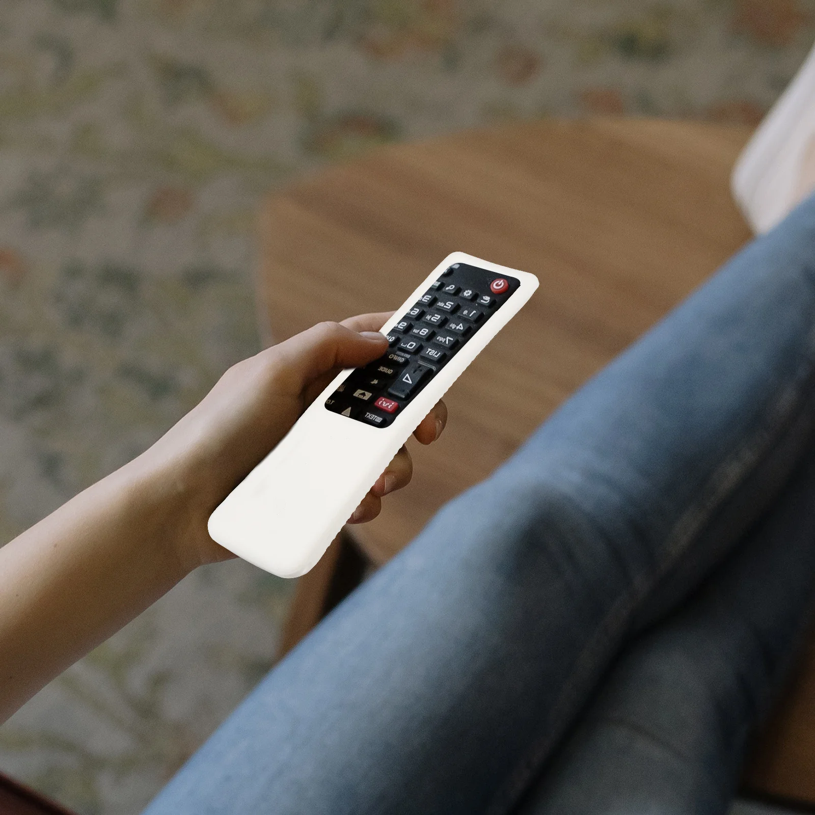 

Silicone Remote Control Protector Shockproof Case Anti-Scratch Stain Resistant Trendy Design Controller Cover Protection