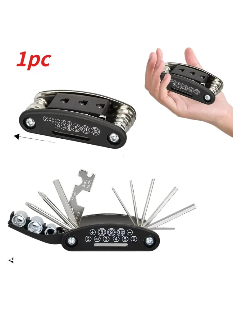 NewBike Portable Socket 16in1  Multipurpose Wrench Bicycle Multi Tool Screwdriver Mountain Motorcycle Bicycle Repair Tools cycle