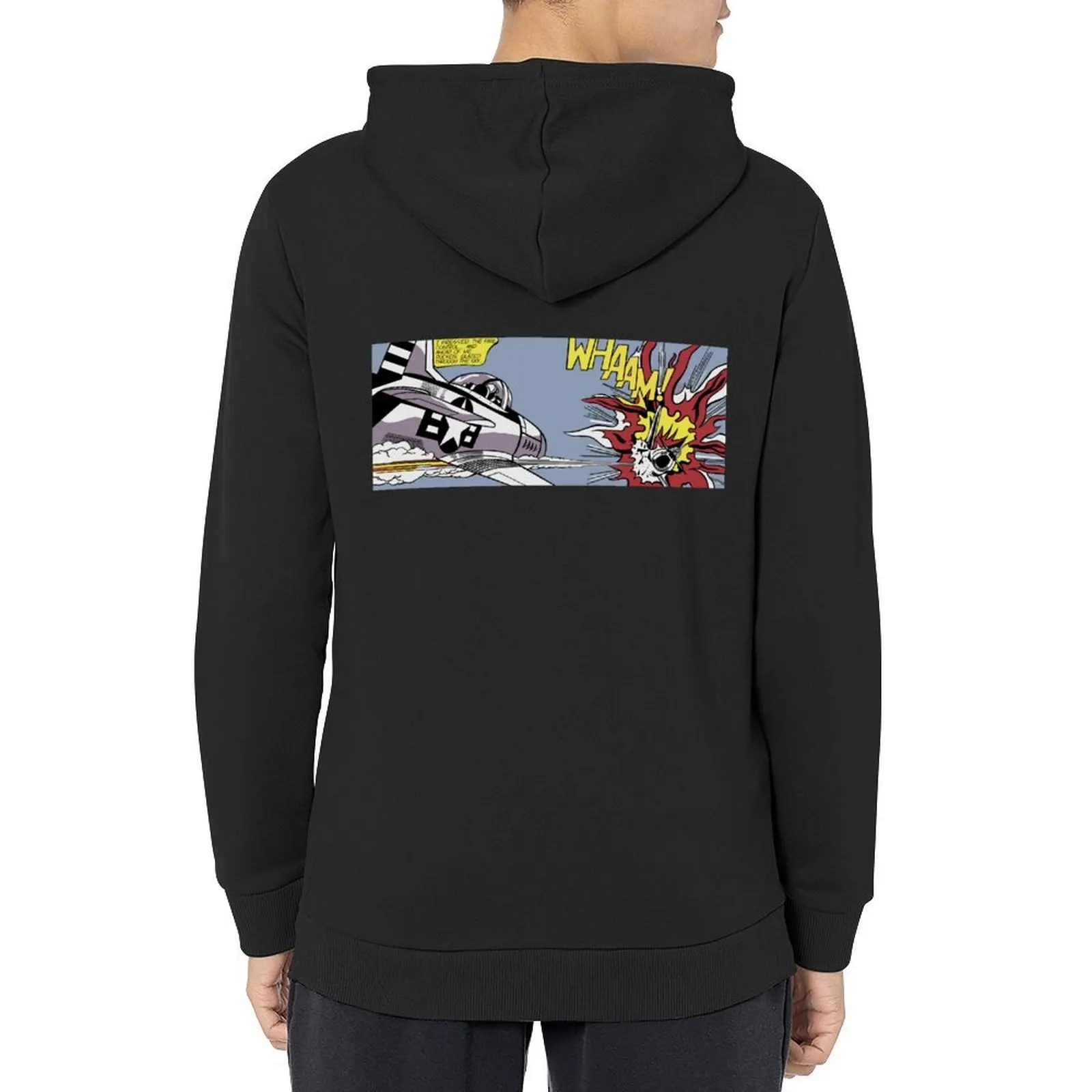 

Roy Lichtenstein - Whamm Hoodie mens designer clothes anime clothing korean clothes blouse hoodies and sweatshirts new