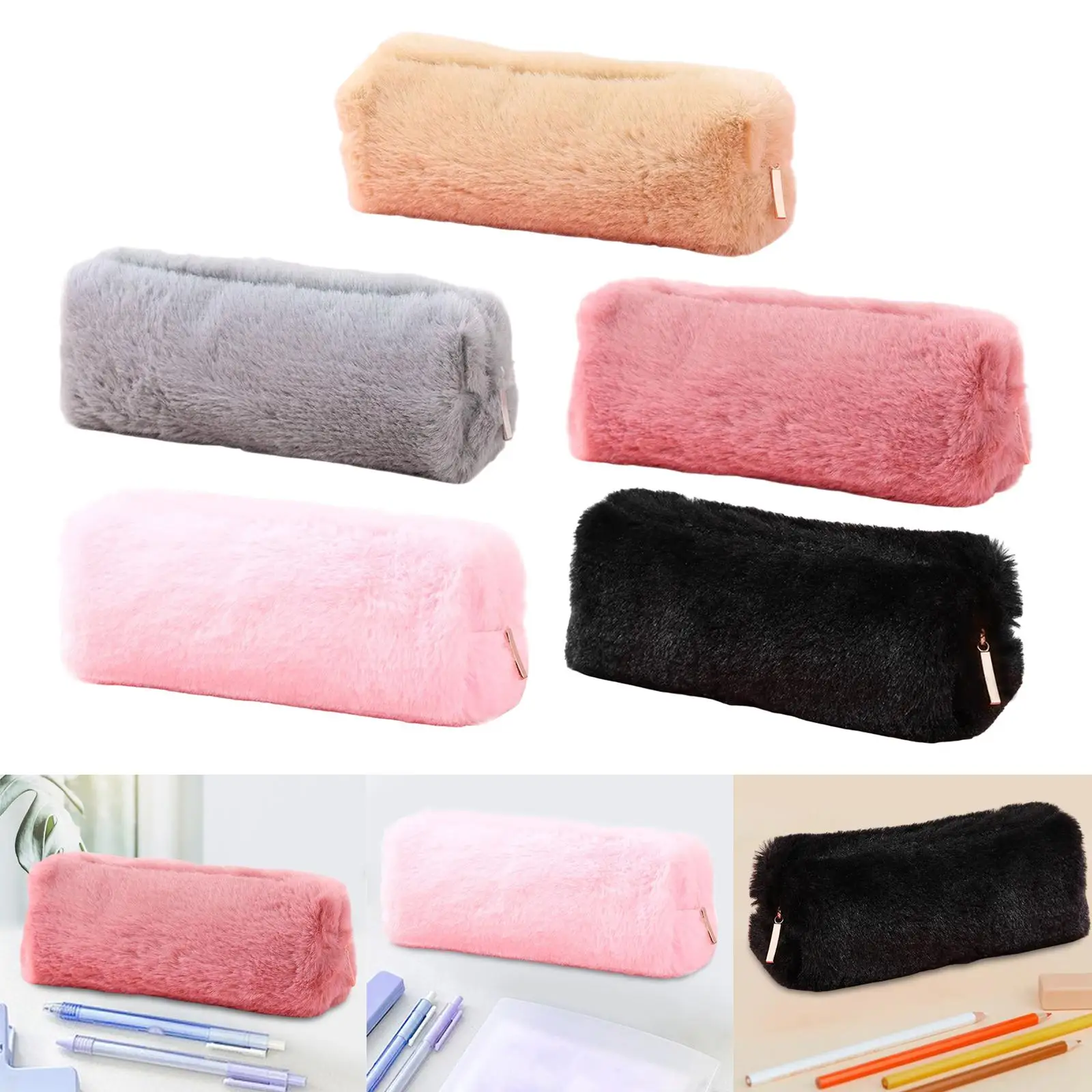 

Pencil Case Pen Bag Pencil Holder with Zipper for Children Holiday Gifts