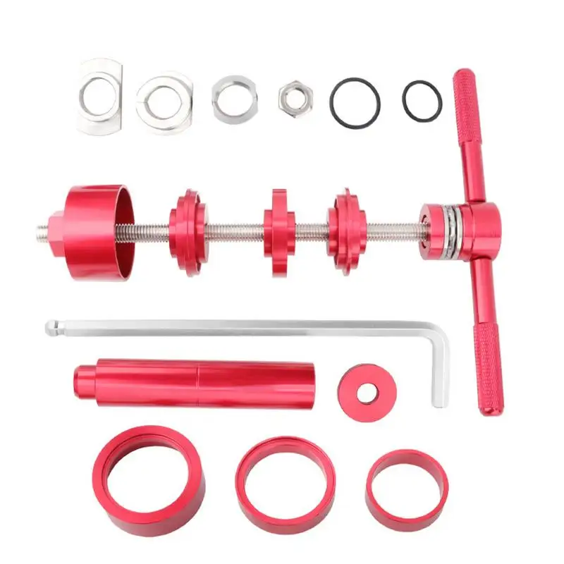 

Инструмент для установки гарнитуры Многоцелевой инструмент для установки гарнитуры Набор съемников каретки Ось BB Аксессуары для установки