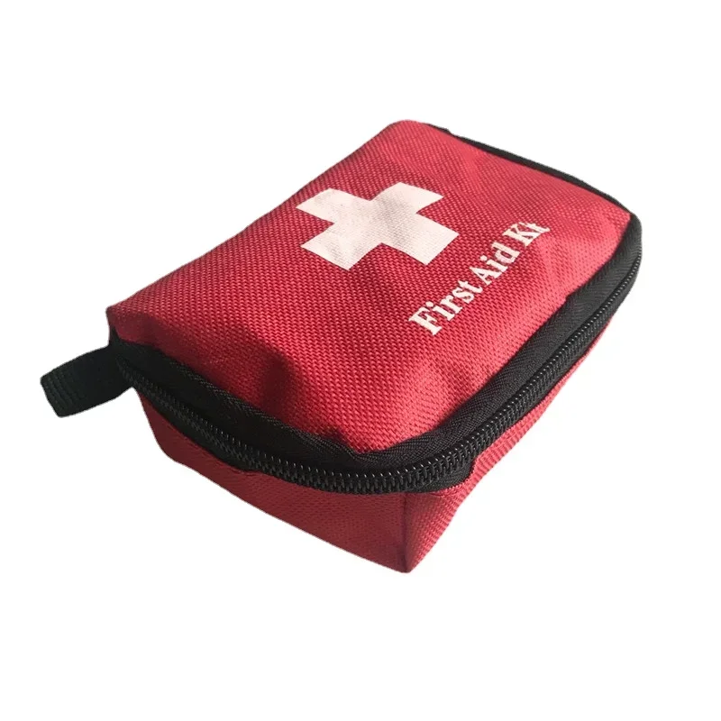 Trousse de premiers soins de camping portable, sac de pilules d\'urgence, kits de voiture étanches, kit de survie de voyage en plein air, ménage