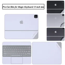 Pre-Cut Sticker Skin Cover for 2024 Magic Keyboard Cover 13 inch 12.9 11 10.9 inch suits for Ipad Pro Anti Scratch Decal Film