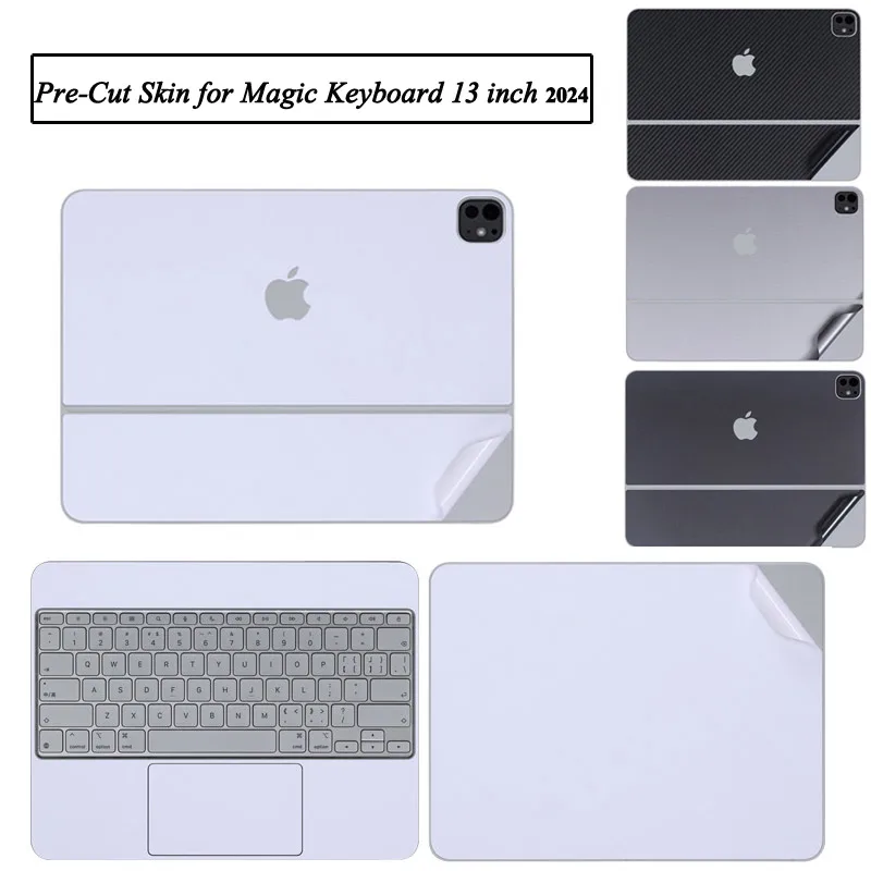 Pre-Cut Sticker Skin Cover for 2024 Magic Keyboard Cover 13 inch 12.9 11 10.9 inch suits for Ipad Pro Anti Scratch Decal Film 