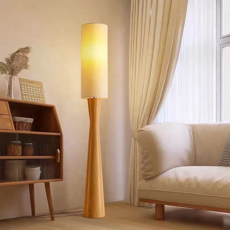 Simple Harajuku Medieval Style Master Bedroom Study Full Spectrum Eye Protection Atmosphere Floor Lamp