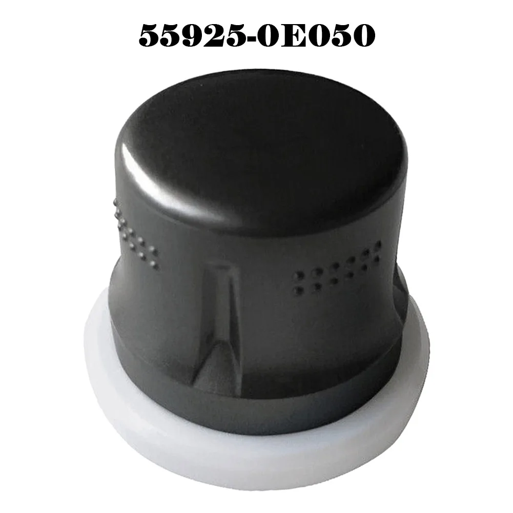 

Air Conditioning Control Knob Cover 1pc 55925-0E050 Gray New Plug-and-play For Toyota For Highlander 2009-2013