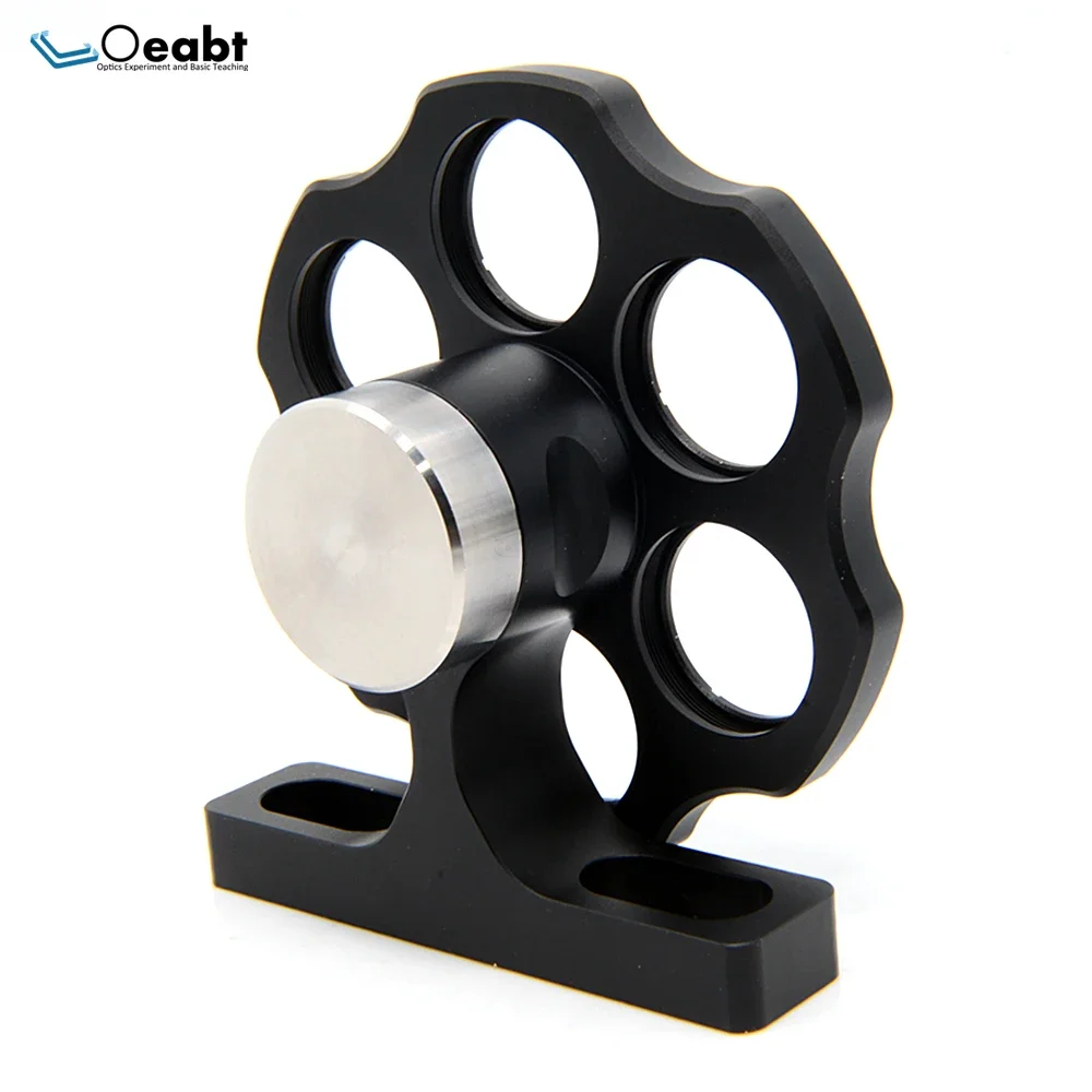 FWO-A1 Manual Filter Wheels Convenient Lab Table Organizers for Ø1" Optics Precise Mechanical Indexing Cage System Adjustable