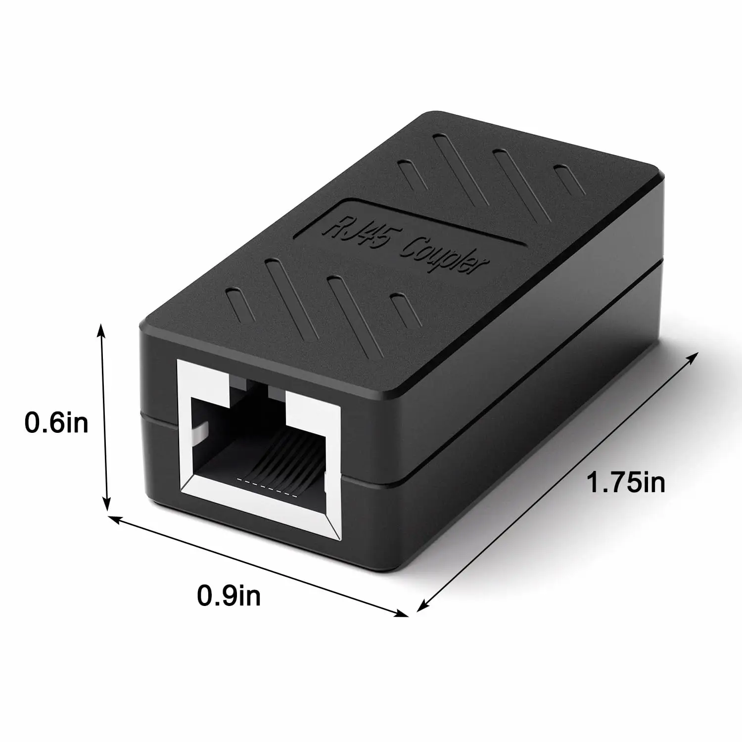 Ethernet Extender Connector in Line Coupler for Cat8/Cat7/Cat6/Cat5e/Cat5 Ethernet Cable Extender