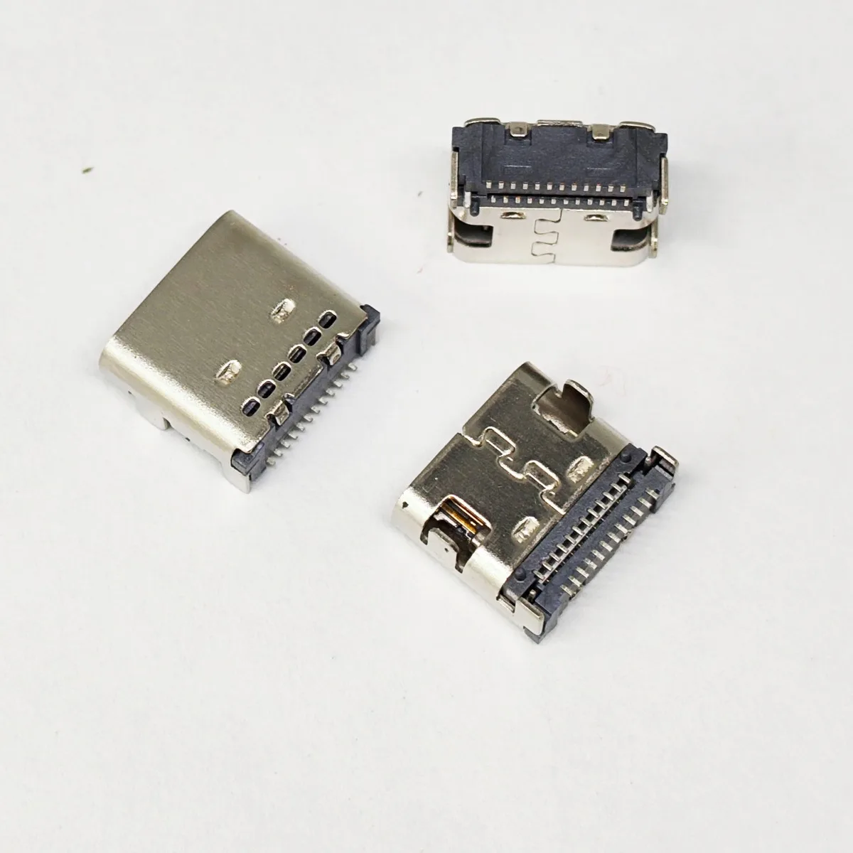 

10Pcs USB3.1 socket TYPE-C USB 24Pin double row sticker Jack Charger Port for Steam Deck Console USB-C Charging Dock