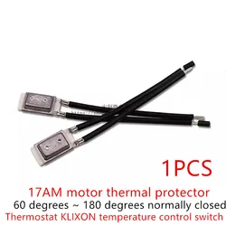 17AM motor thermal protector 60 degrees ~ 180 degrees normally closed thermostat KLIXON temperature control switch