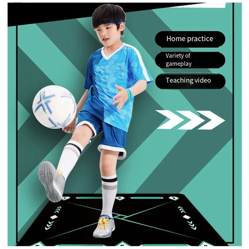 Football Training Mat, Anti-Slip And Noise Reduction Household Children's Football Mat, Room Decoration Floor Mat