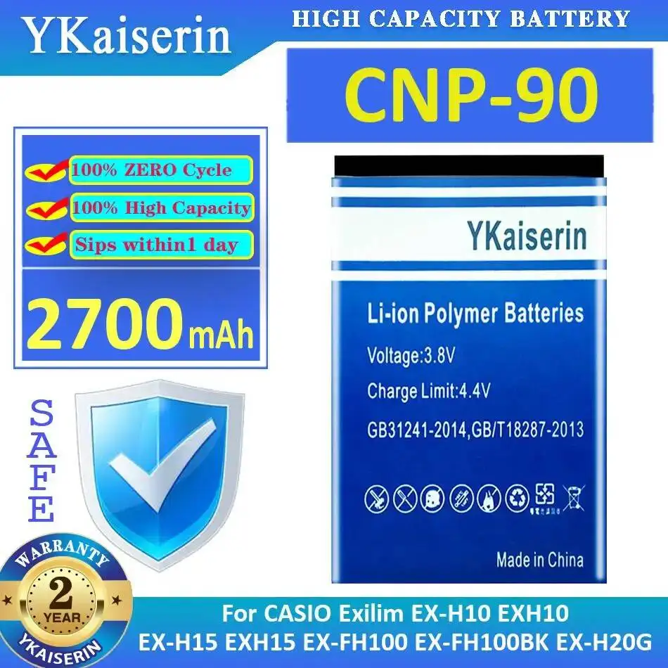 2700Mah Camera Batt…