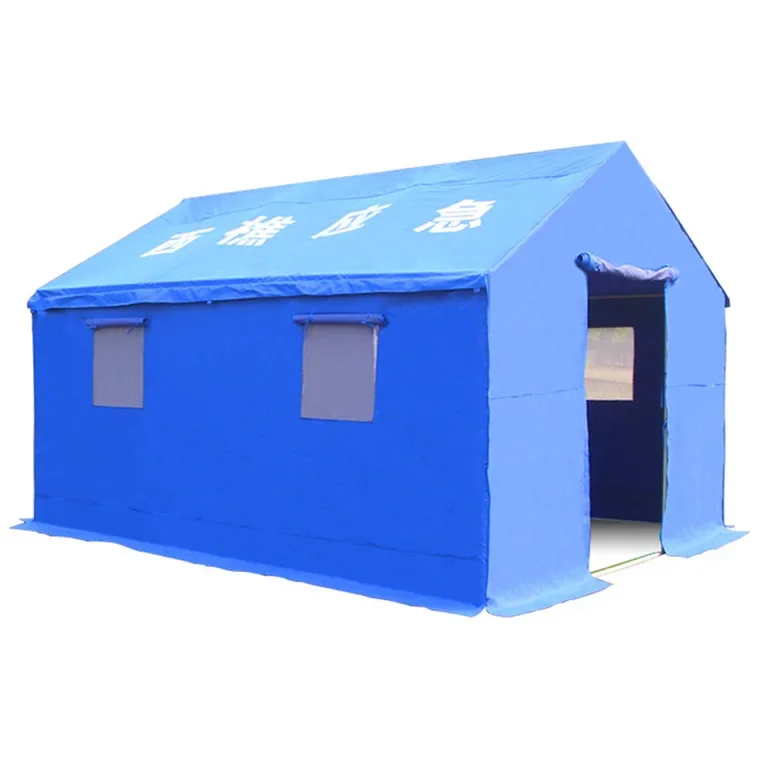 Tenda per rifugiare in caso di catastrofe familiare ignifuga con baldacchino di lusso