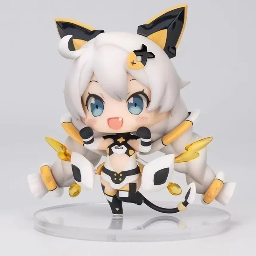 Figurine d'action en PVC de l'anime Honkai Impact 3rd, figurine de jeu Kiana Kaslana, statue de décoration Kawaii Q Ver, modèle de jouet à collectionner, cadeau, 8cm