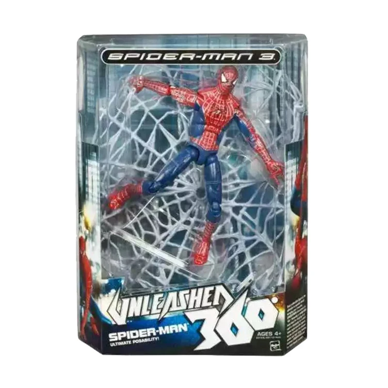 

Comic Spiderman NECA Action Figure With Cobwebs Spider Web Marvel Collectible Doll Joint Movement Model Toys