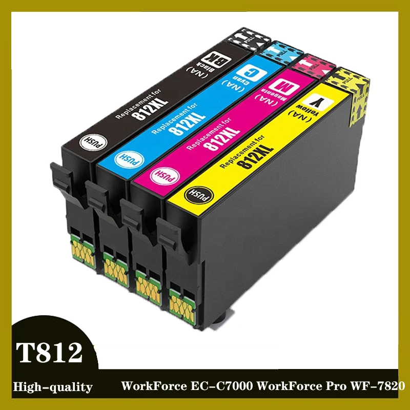 

Совместимый картридж T812XL 812XL 812 T812 для картриджей Epson с зеркальной фотографией