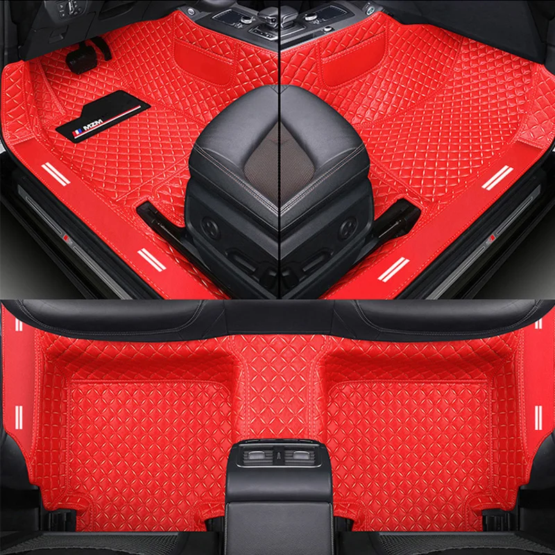 

Car Floor Mats For Jaguar F-PACE F-TYPE E-PACE I-PACE XJ XF XE XK XFL XEL Auto Parts Carpets High Quality Leather Accessories