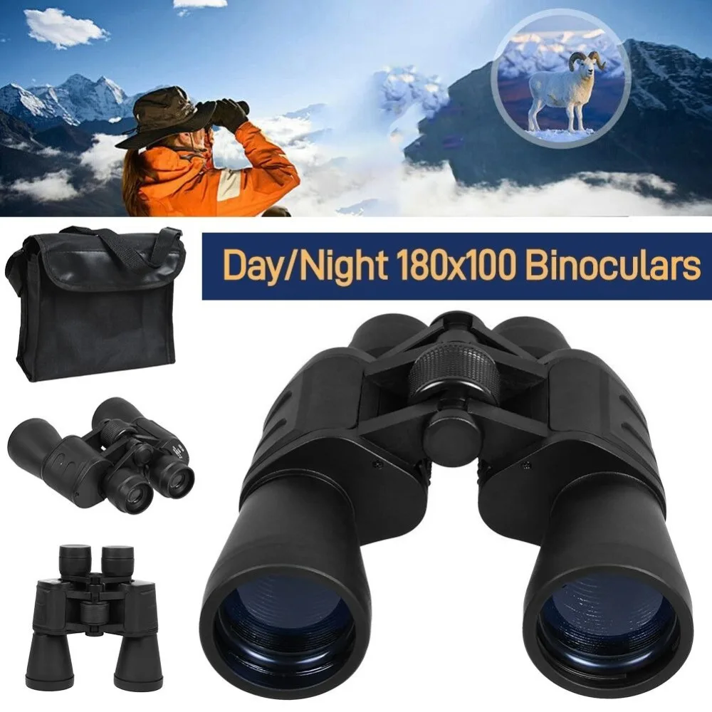 Jumelles pour adultes, jumelles portables pour l'observation des oiseaux, jumelles télescope avec zoom 1-10x pour la randonnée et l'escalade en plein air