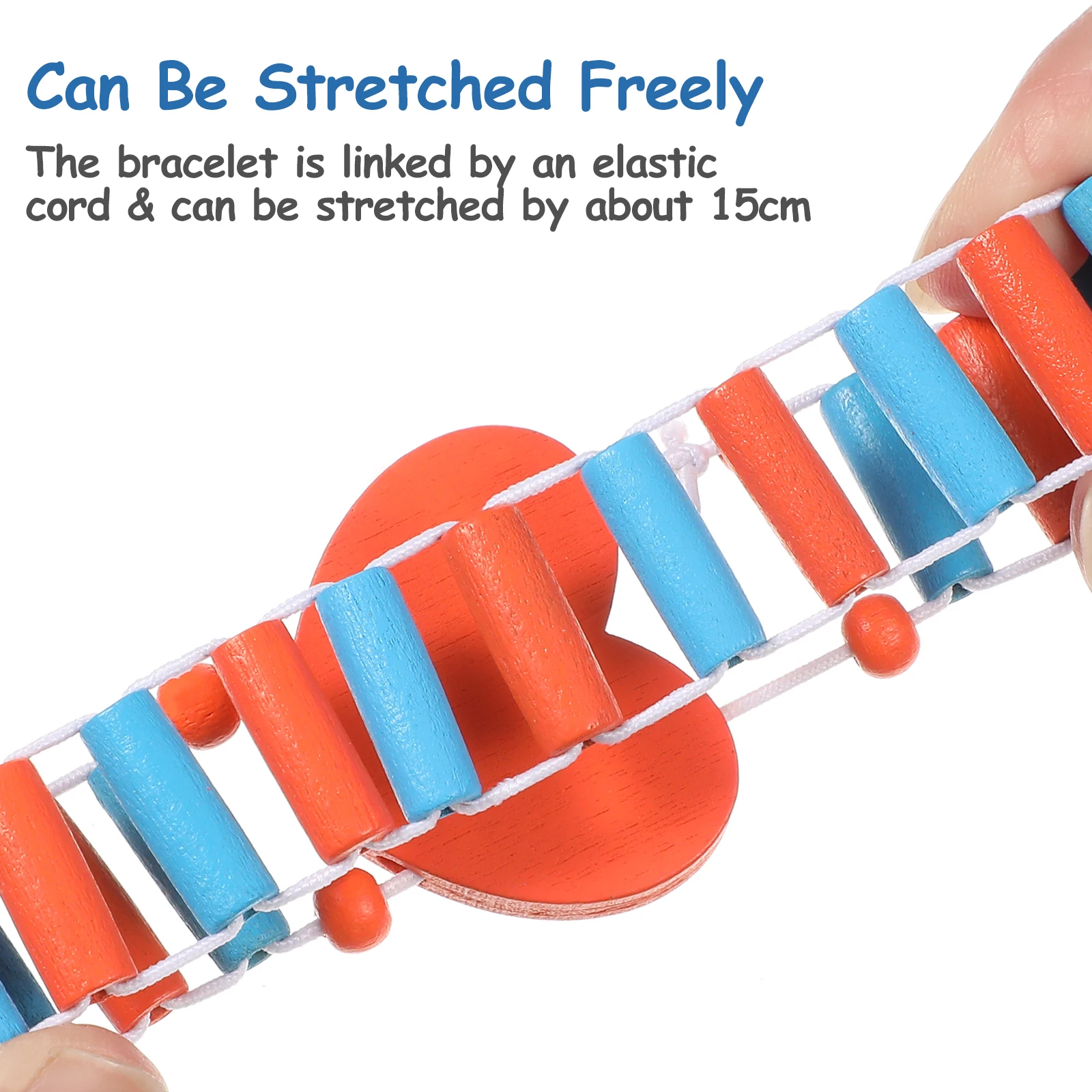 4Pcs Kids Watch Toy Wooden Band Cartoon Wristwatch Pretend Play Baby Shower Gifts Birthday Favors Toddler Accessories