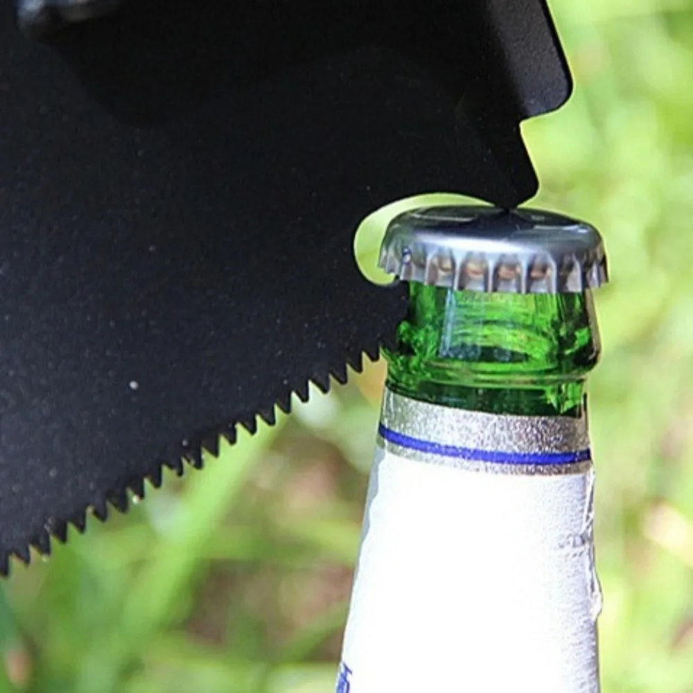 

Многофункциональная складная лопата из высокоуглеродистой стали, утолщенная, портативная, с сумкой для хранения, для использования на природе и в кемпинге