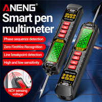 Pen Type Multimeter Smart Multimeter Electric Tester for Measure Live Wire, AC/DC Volt, Resistance, Continuity Pen Multimeter