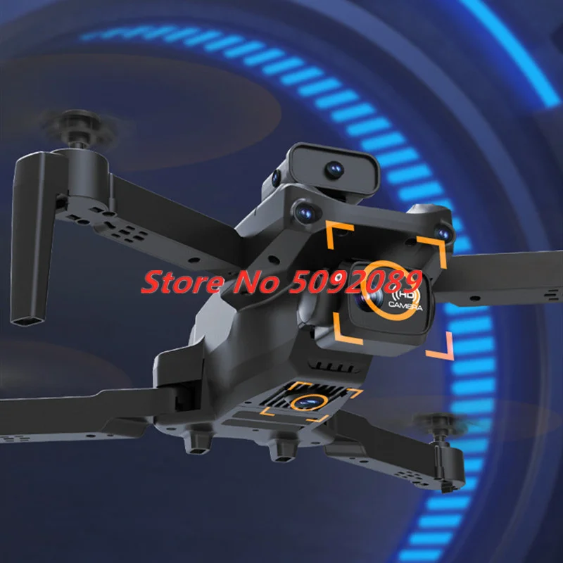 Profesjonalny dron 4K unikanie przeszkód Drone 4K podwójny aparat fotografia lotnicza zdalnie sterowany Quadcopter kieszonkowy dron Toy Boy Kid prezenty