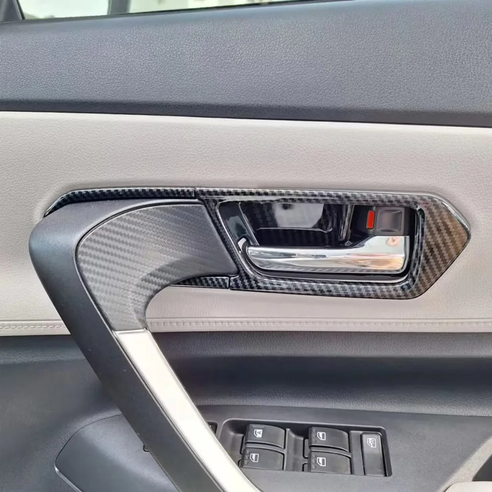 ABS Air Vent Outlet Armrest Shift Lift Button Cover Fog Light Trim Door Handle Frame For Toyota Avanza/Veloz 2021 2022 2023 2024