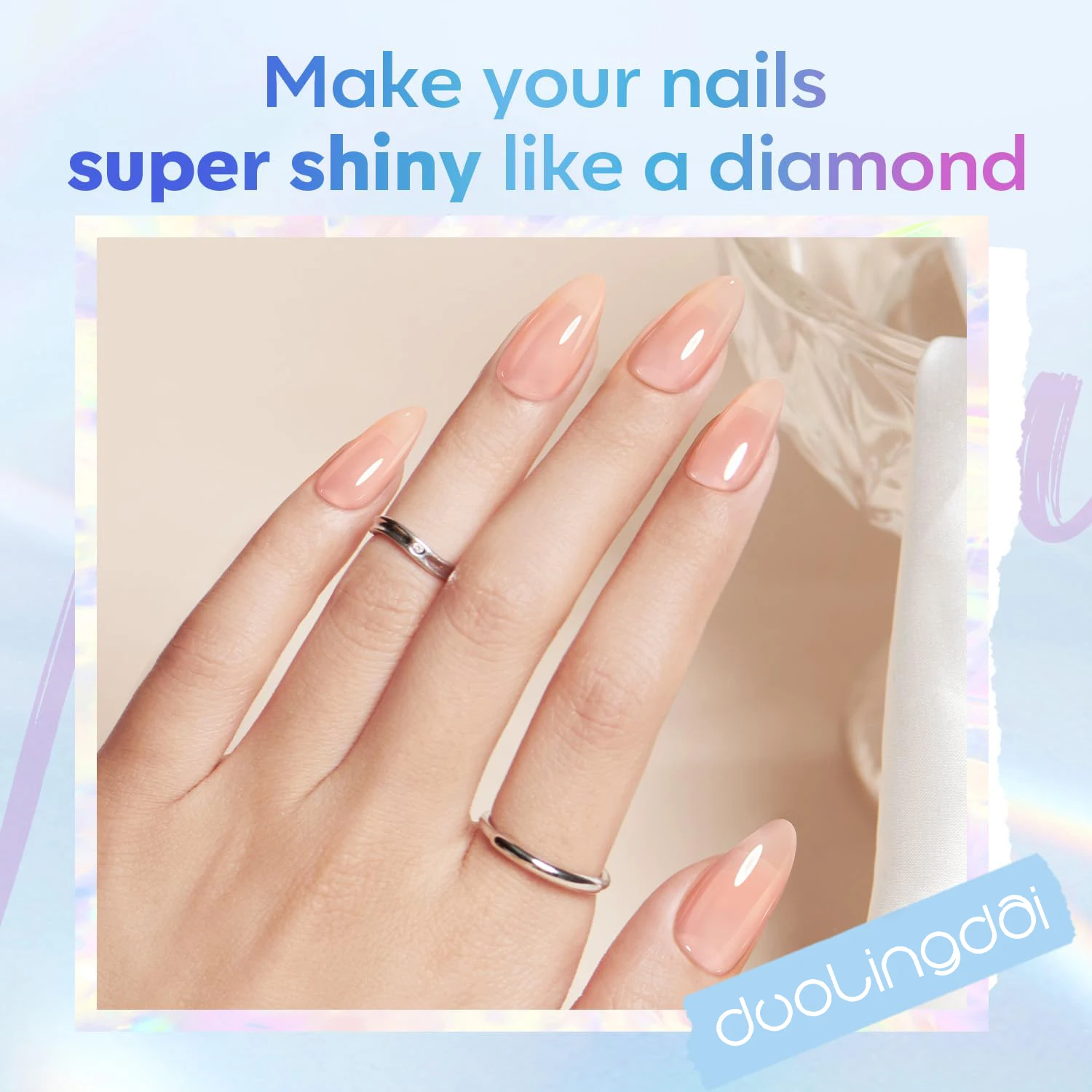 Gelpolish 100 ml Set top coat e base in gel senza salviette - Finitura lucida e lunga durata, Soak Off Top coat in gel per lampada per unghie a LED