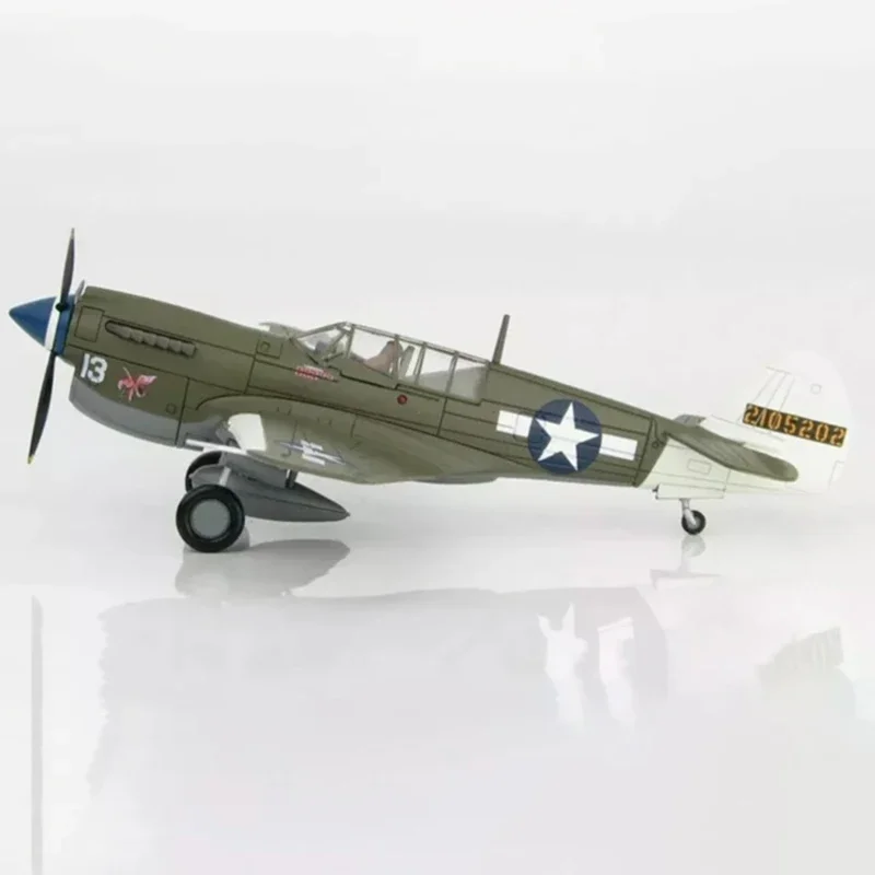 Diecast 1:72 Scale American P-40N Alloy Simulation Aircraft Finished Model Static Decoration Souvenir Gifts For Adult Boy