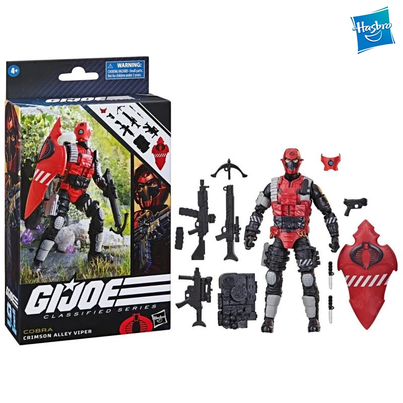 

Spot Goods HASBRO GI JOE CLASSIFIED SERIES CRIMSON ALLEY VIPER 6" Model Kit ACTION FIGURE Gift Toy Collection for Kids