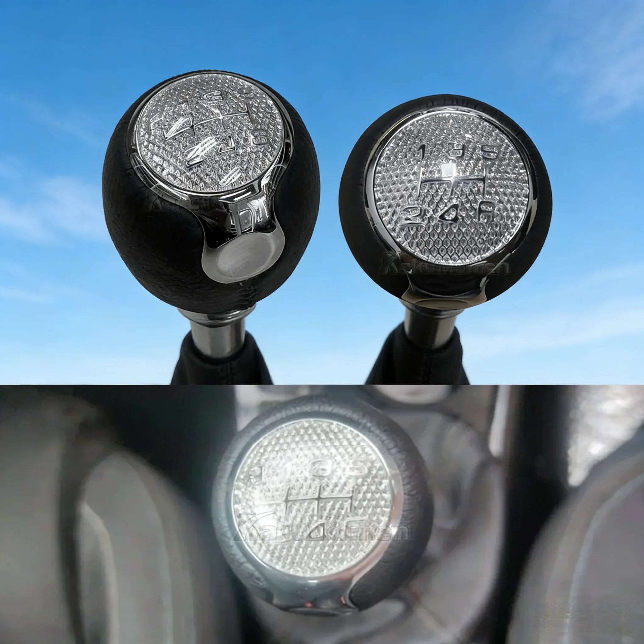 

5/6 Speed Car Gear Shift Knob Lever Head Fit for Alfa Romeo Mito 2008 2009 2010 2011 2012 2013 2014 2015 2016 46313439