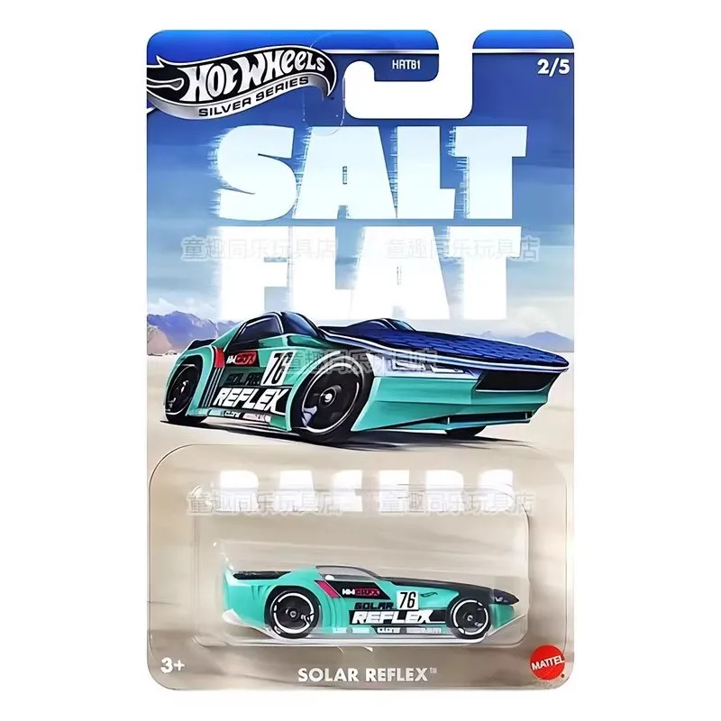 Hot Wheels Retro Salt Flat Racing HRT81 Series Alloy Car Model 1/64 Ford Willys Simulation Cars Model Boys Birthday Gift