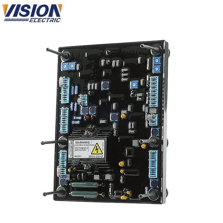 Generator AVR Circuit Diagram MX321 with Paralleling Function