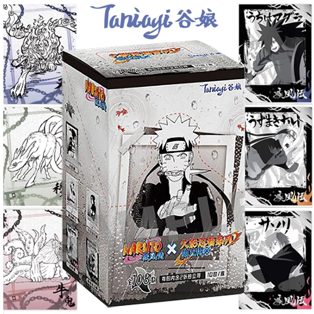 

Новая оригинальная коллекционная карта Taniayi NARUTO, японская классическая приключенческая молодежная аниме, редкая карта для мальчиков и девочек, хобби, подарки, игрушки