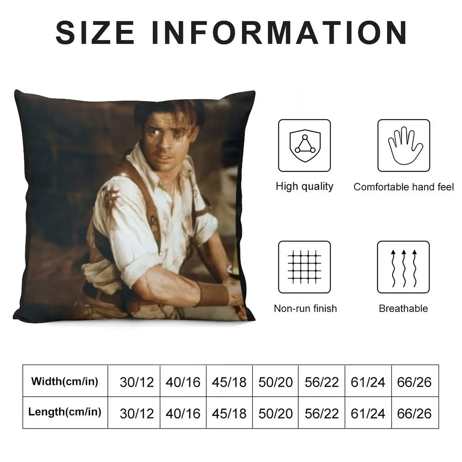 Brendan Fraser Good Day Throw Pillow Couch Cushions Cusions Cover pillowcases for sofa cushions pillow