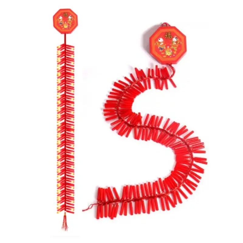 

1-4 шт. 1,35 м электронные фейерверки со звуком и 92 светодиодами, подвески для Китайского Нового года 2025 года Змеи, украшения для Весеннего фестиваля